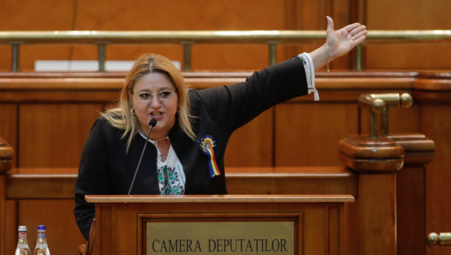 Diana Șoșoacă bate câmpii în Parlamentul României
