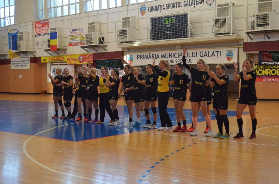 Echipa gălăţeană de HANDBAL feminin vrea să ia puncte la Cluj-Napoca