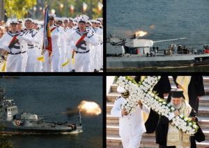Spectacol pe Dunăre de Ziua Marinei. Mii de gălățeni au urmărit parada navelor