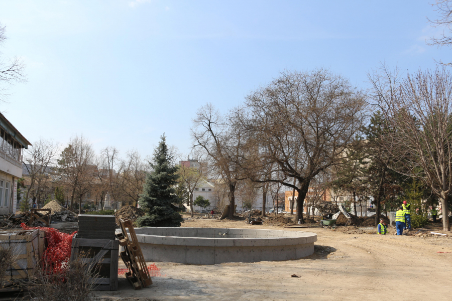 Când va fi gata modernizarea Parcului Eminescu(Foto)