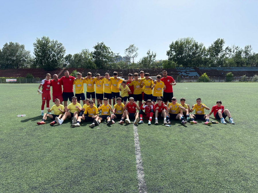 Performanță lăudabilă a fotbalului juvenil gălățean