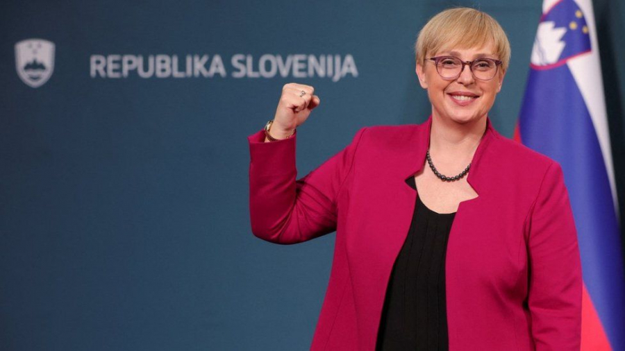 Prima femeie președinte a Sloveniei