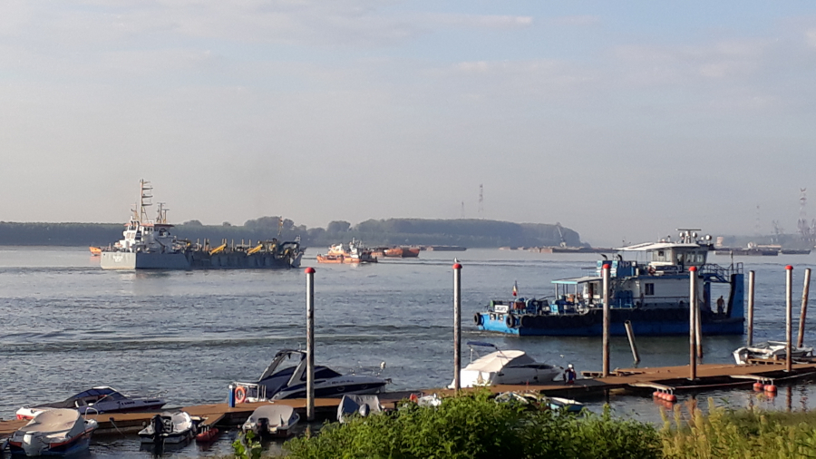 UPDATE. Restricţii de navigaţie - Apele Dunării au DEPĂȘIT cota de atenţie