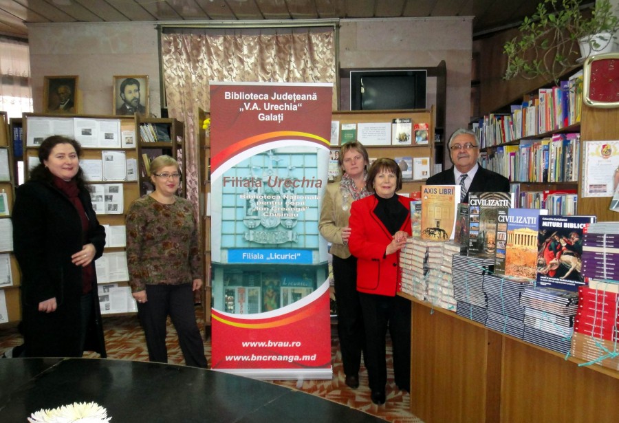 „V.A.Urechia” a ajuns la Chişinău: A cincea filială a Bibliotecii gălăţene în Republica Moldova 