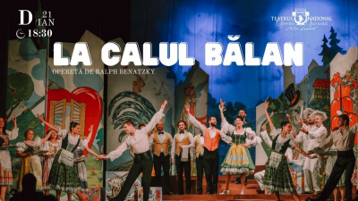 Opereta „La Calul bălan”, din nou pe scenă