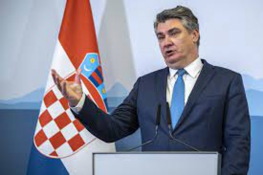 Președintele croat, criticat vehement de Ucraina