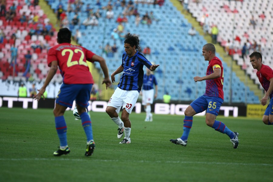 Steaua - Oţelul 2-1: Continuă agonia gălăţenilor (GALERIE FOTO)