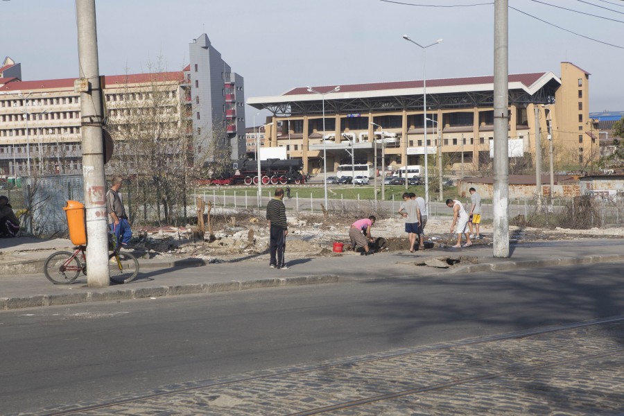 Ce face Primăria în locul chioşcurilor demolate din zona Gării CFR