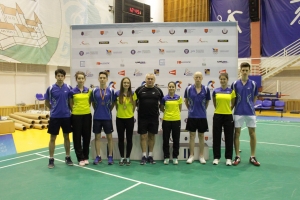 Juniorii de la CSU, medaliaţi la &quot;Naţionalele&quot; seniorilor la badminton