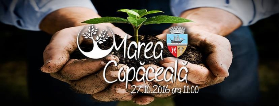 ”Marea copăceală” 2016 | Funcţionarii publici vor PLANTA, joi, COPACI pe străzile oraşului