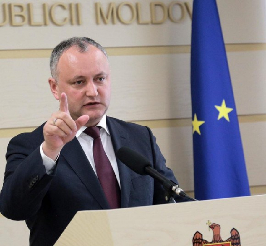 Dodon, ameninţări voalate pentru unionişti