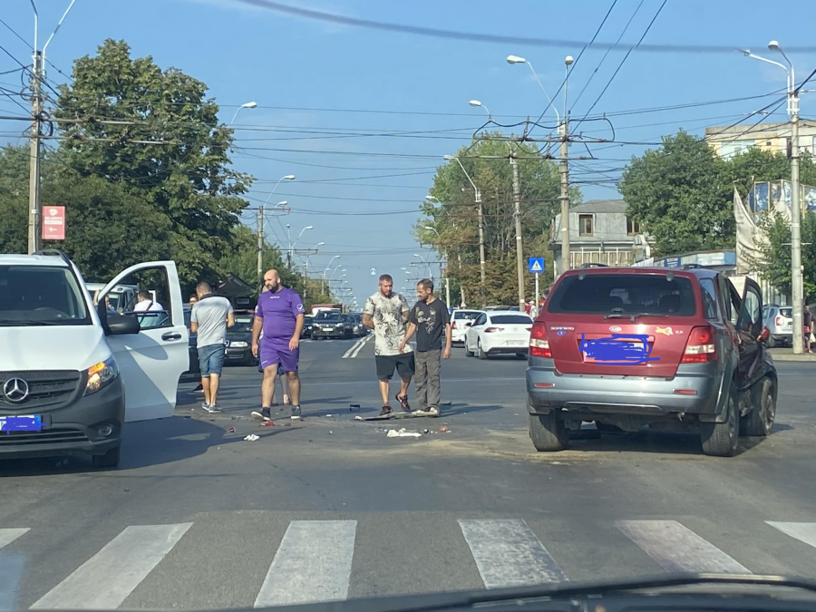 Accident în intersecția de la "Atlantic"