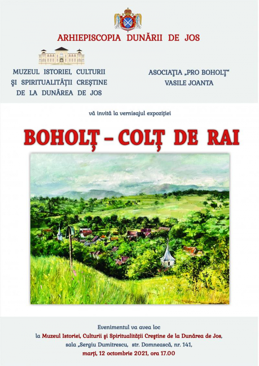 „Boholţ - colţ de Rai”, vernisaj la Muzeul Eparhial