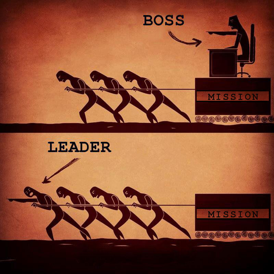 Care sunt diferențele dintre un șef și un lider?
