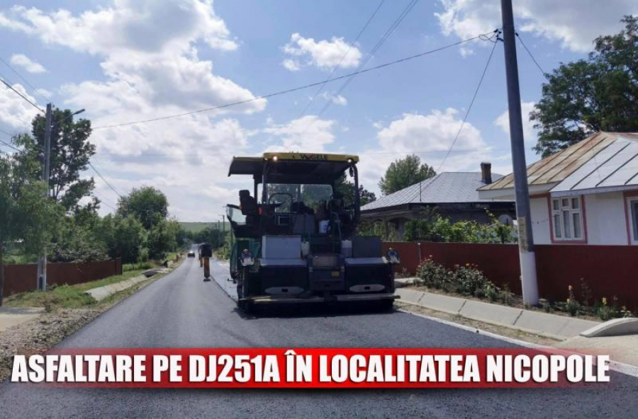 Lucrări de reabilitare în șase localități din județ