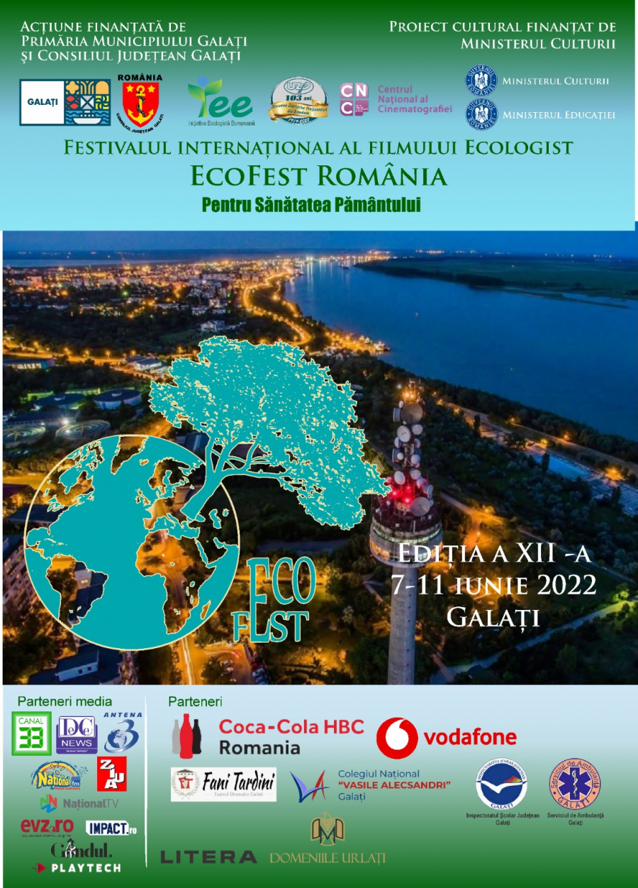 Festivalul Internațional de Film Ecologist „Ecofest”. Elevii gălățeni sunt invitați în „Zona Liberă de Indiferență”