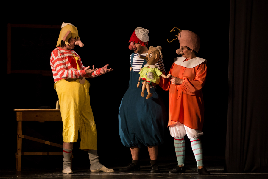 Mâine, Pinocchio, la Teatrul de Păpuşi Gulliver