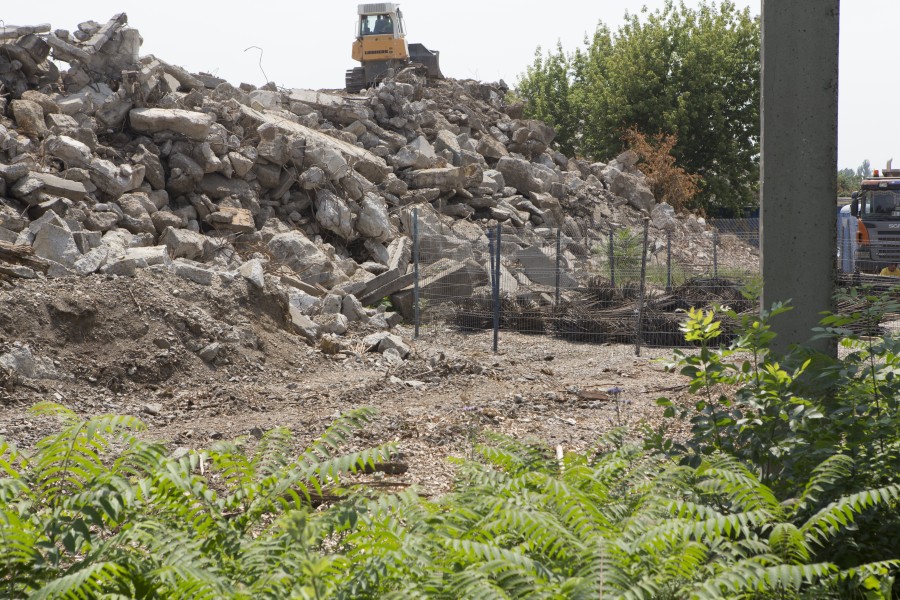 Noul mall al Galaţiului îşi ia viteză! Vezi aici cum decurge construcţia