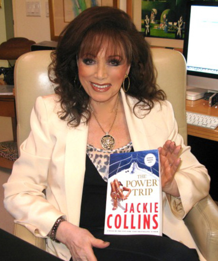 Oameni de seamă. Jackie Collins, romanciera lumii de la Hollywood