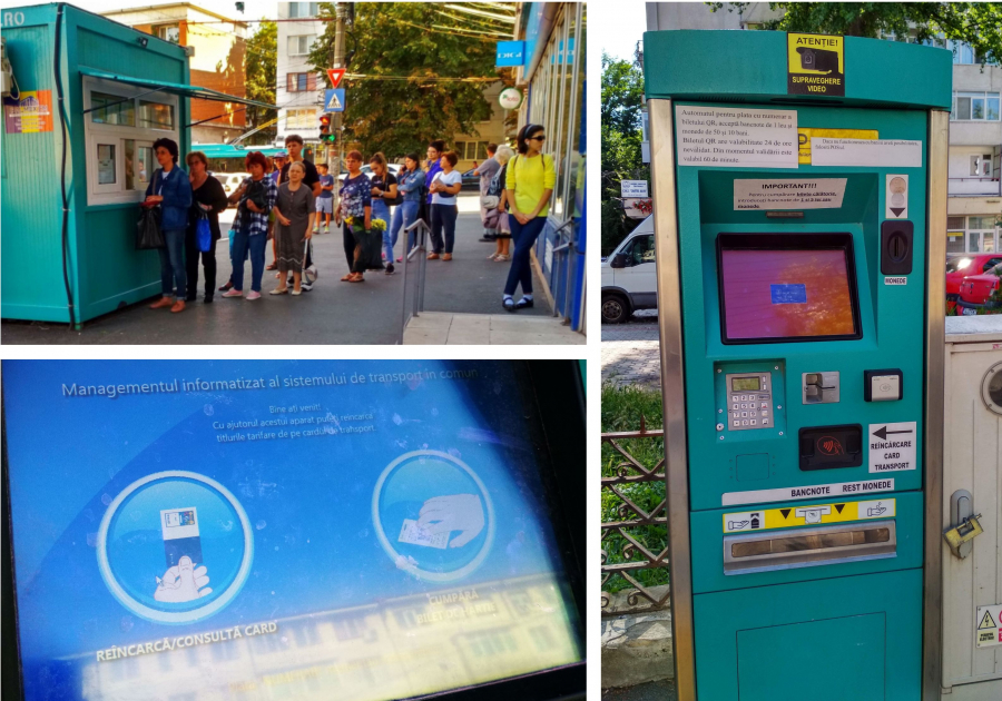 Ce spune Transurb despre (ne)funcționarea automatelor de bilete