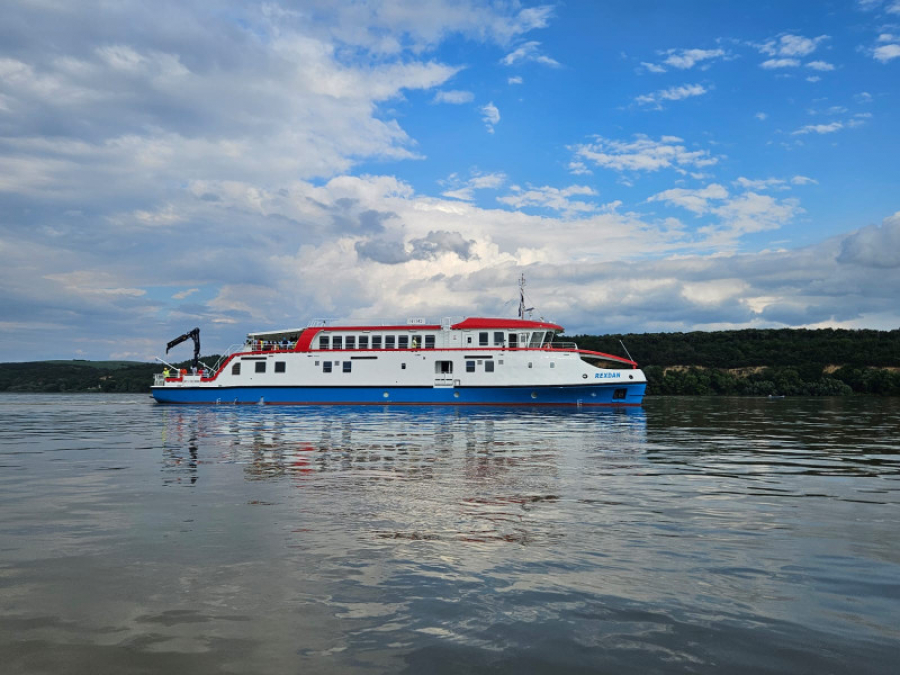 Dunărea are un nou ”rege” - Nava de cercetare REXDAN ajunge astăzi la Galați!