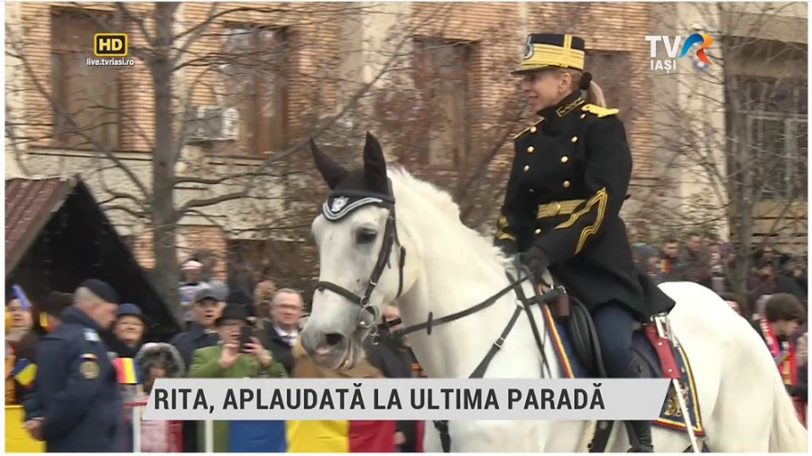 Ultima paradă a iepei Rita