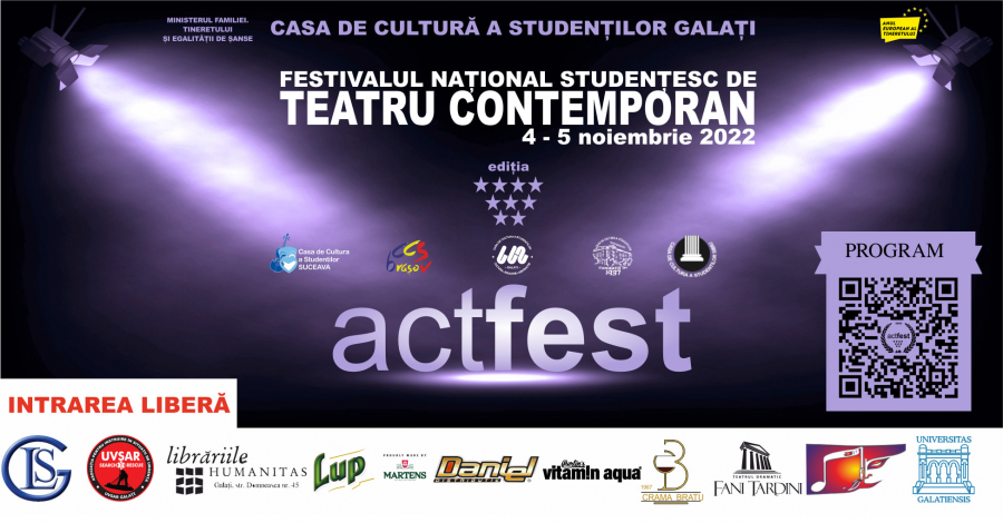 Studenți din Galați și din țară se întrec la ActFest