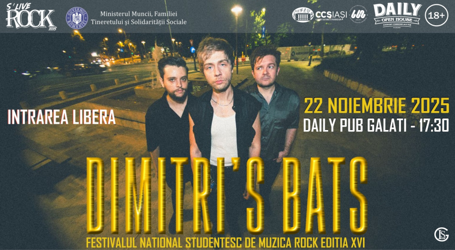 Festival studenţesc de rock, la Galaţi