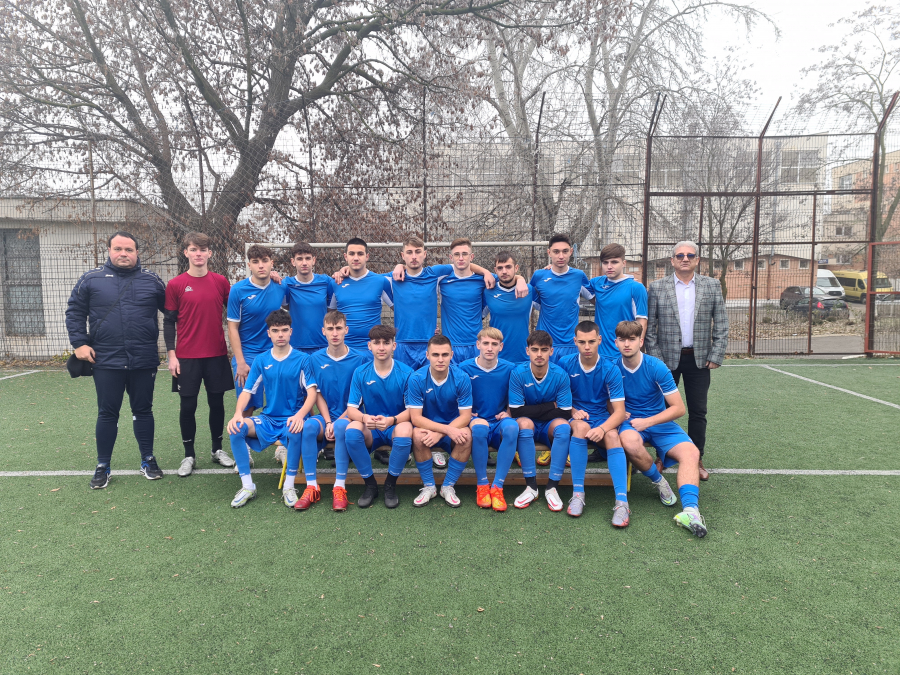 FOTBAL. Juniorii Liceului Sportiv, pe podium în play-off