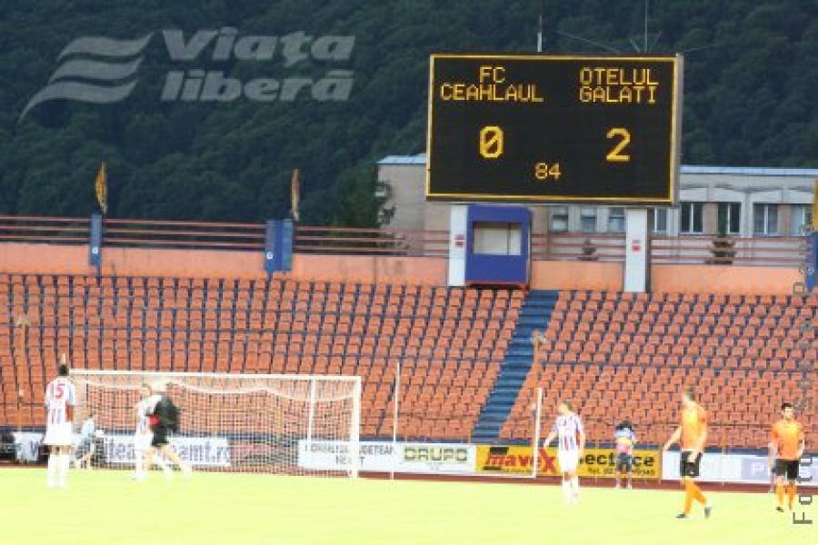 S-au dezmorţit campionii - Oţelul, 2-0 sub Pietricica