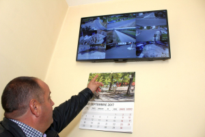 Întreaga comună este monitorizată video pentru siguranţa cetăţenilor