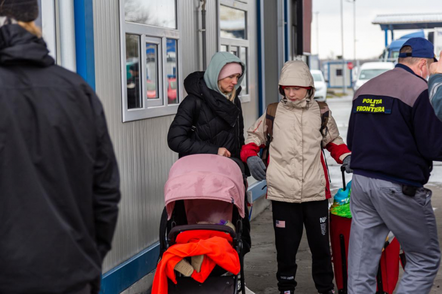 Peste 1.300 de ucraineni au intrat în Galaţi, în weekend