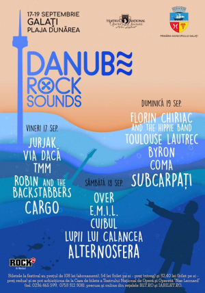UPDATE Începe &quot;Danube Rock Sounds&quot; la Galați. Totul despre acces, program, bilete şi transport