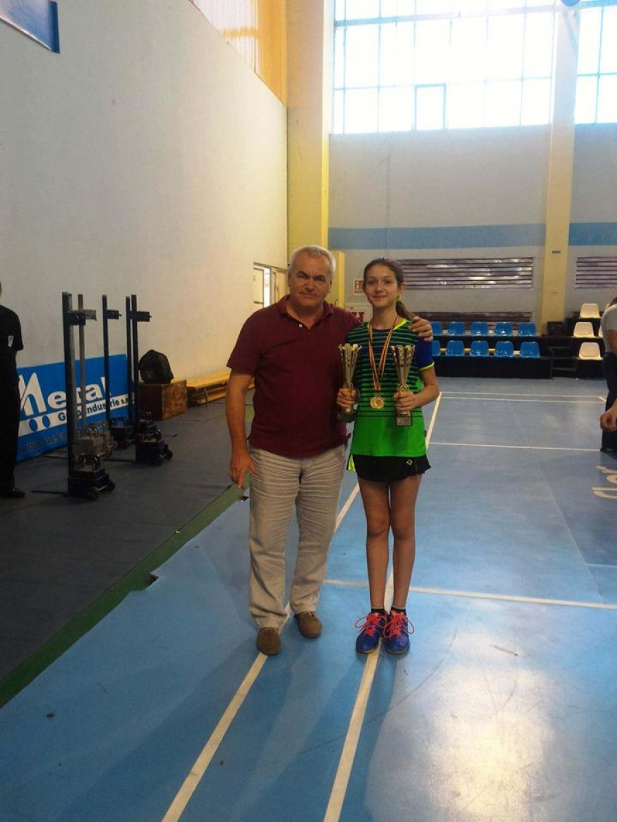 BADMINTON. Titluri naţionale în contul CS Universitatea