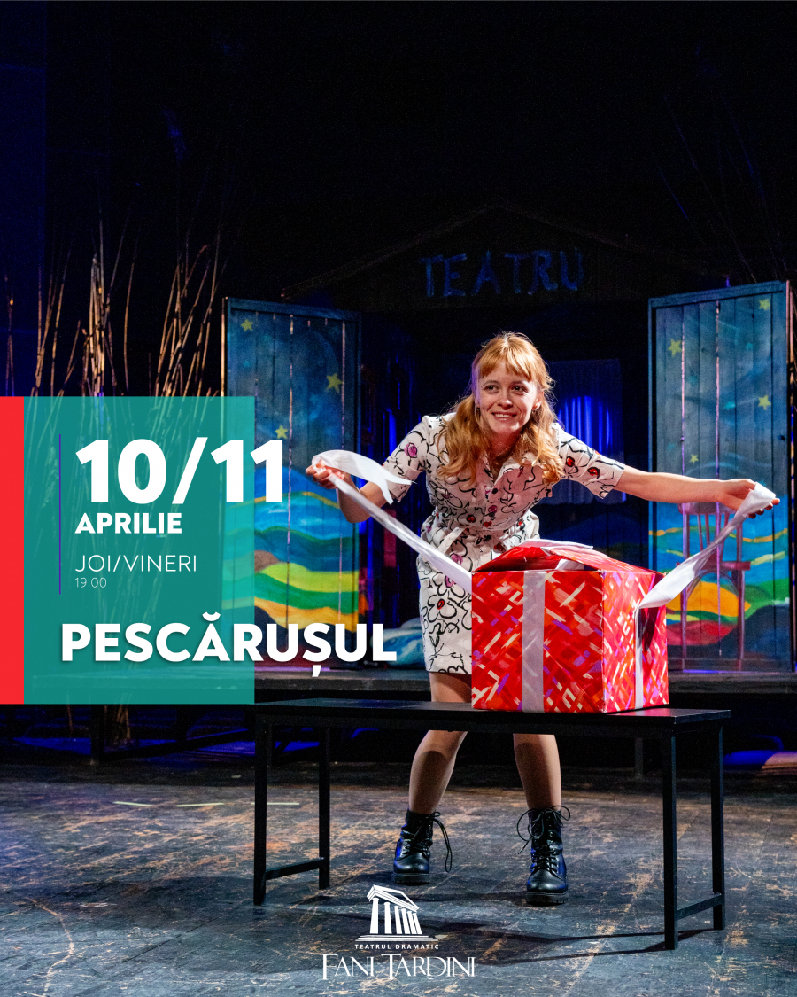 „Pescărușul”, două reprezentaţii la Teatrul Dramatic în acest weekend