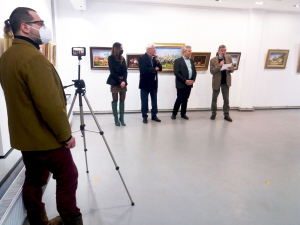 Pictorul ieşean Mihai Coţovanu, la Galeriile de Artă din Galaţi