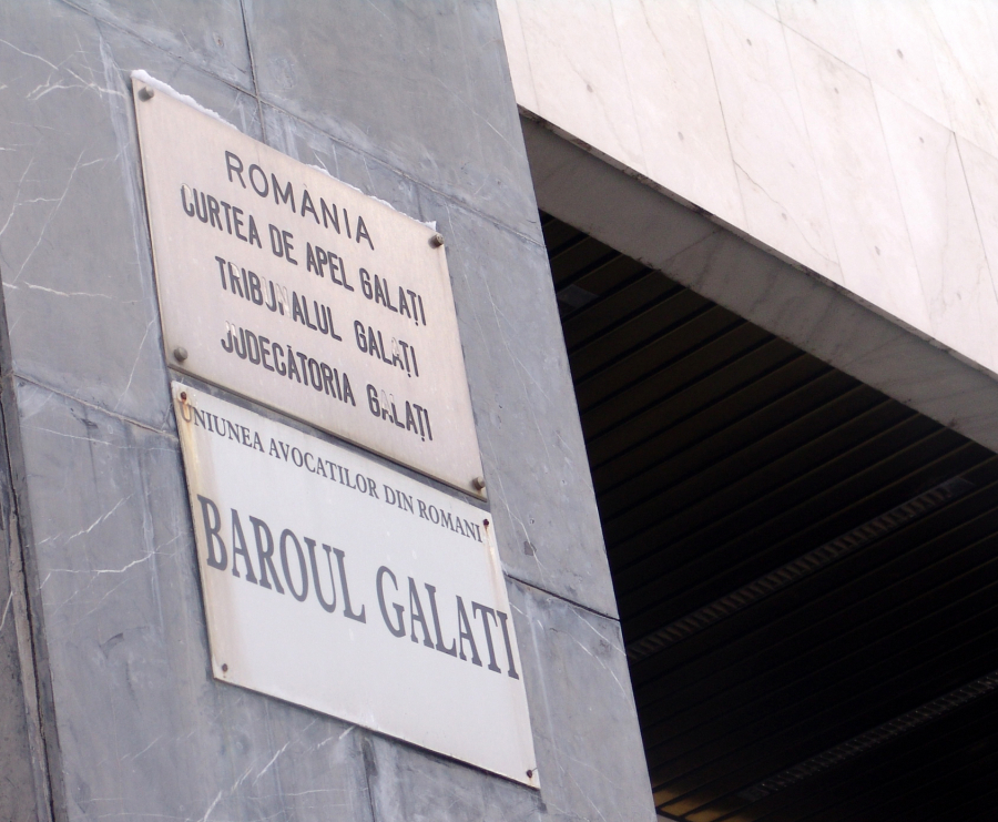 Şedinţele de judecată se suspendă la Judecătoria Galaţi în semn de protest faţă de OUG 7/2019