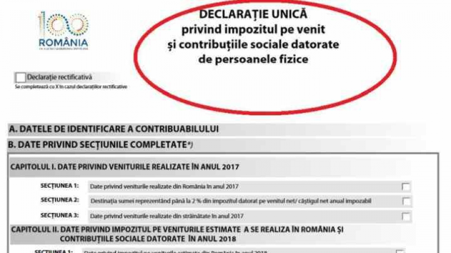 Aproape 200.000 de români au depus online declaraţia unică