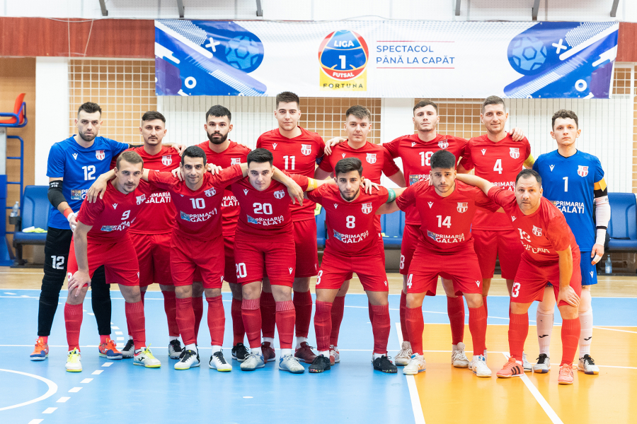 FUTSAL. United Galați, în faza de elită a Ligii Campionilor