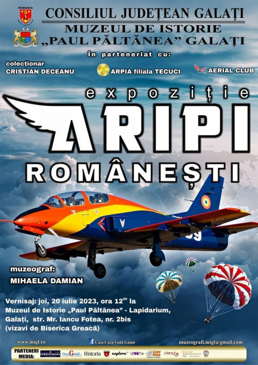 Expoziție de Ziua Aviației Române