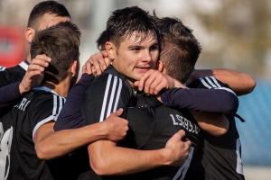 George Cârjan a trăit bucuria golului marcat pentru prima dată de la precedenta victorie a Oţelului, 2-1 cu Bucovina Pojorâta, din 19 septembrie