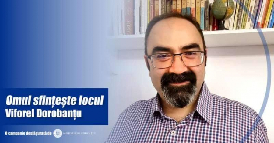 „Omul sfințește locul”, rubrică dedicată profesorilor, lansată de Ministerul Educației pe Facebook