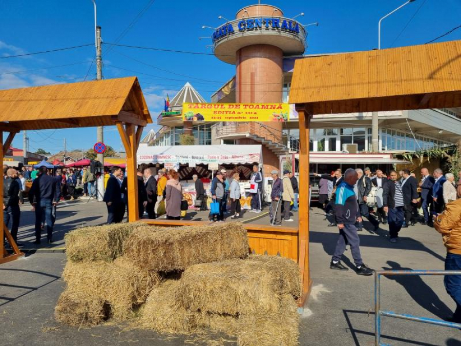 Piața Centrală, "capitala" toamnei. Sărbătoarea noii recolte, deliciilor gastronomice și tradițiilor românești