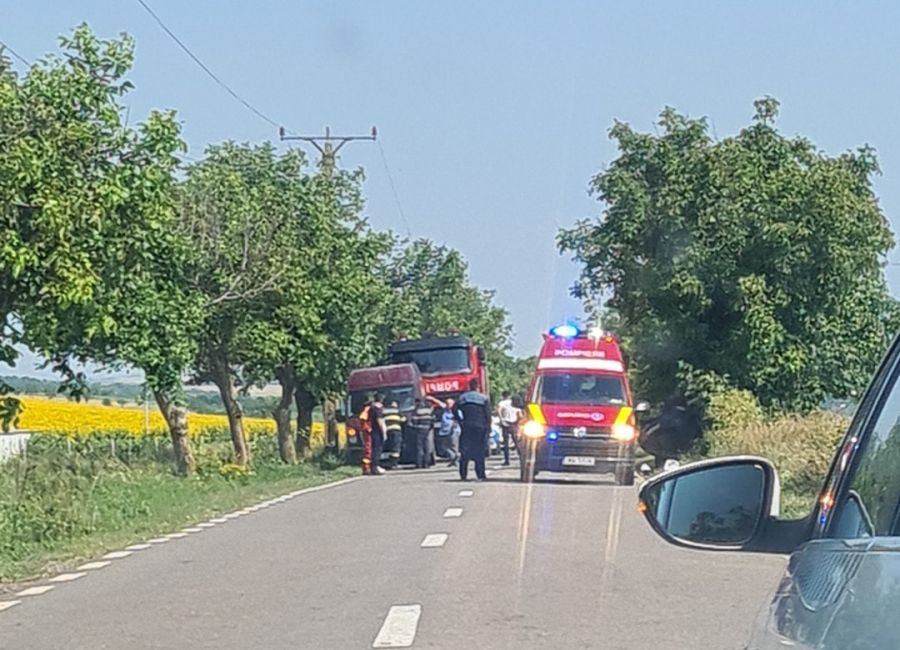 Un șofer a murit după ce a intrat cu mașina în copac