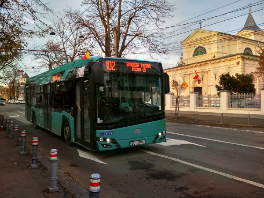 Troleibuze înlocuite cu autobuze