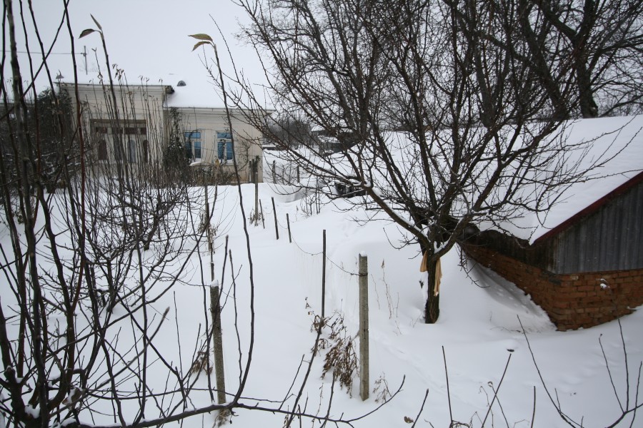 Sute de locuinţe afectate de zăpadă