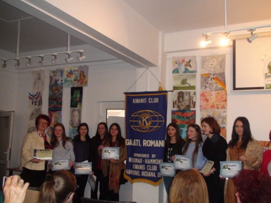 Sărbătoare Kiwanis la Biblioteca Franceză