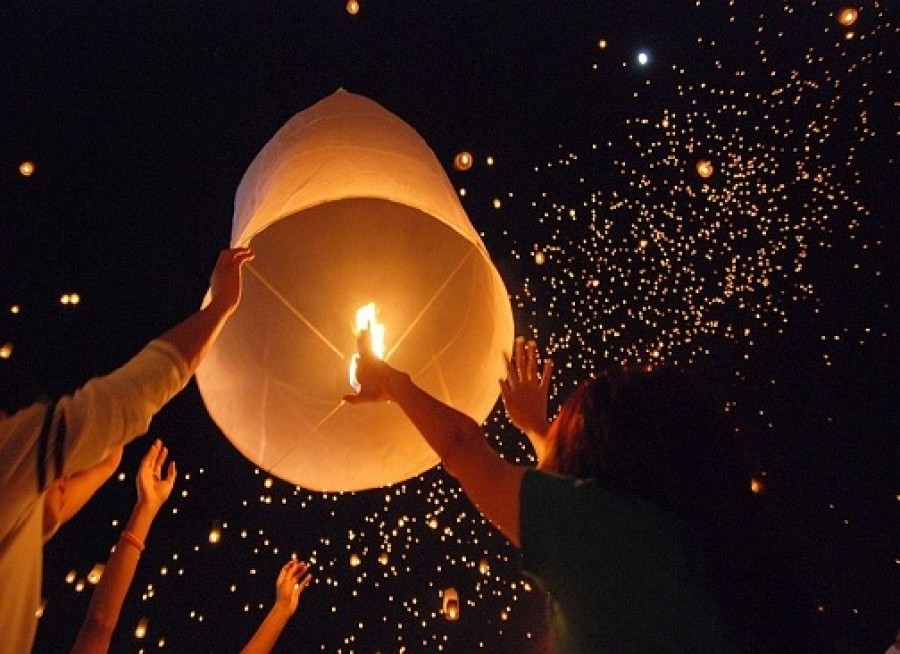 Festival de lampioane, la Galaţi, în Ora Pământului