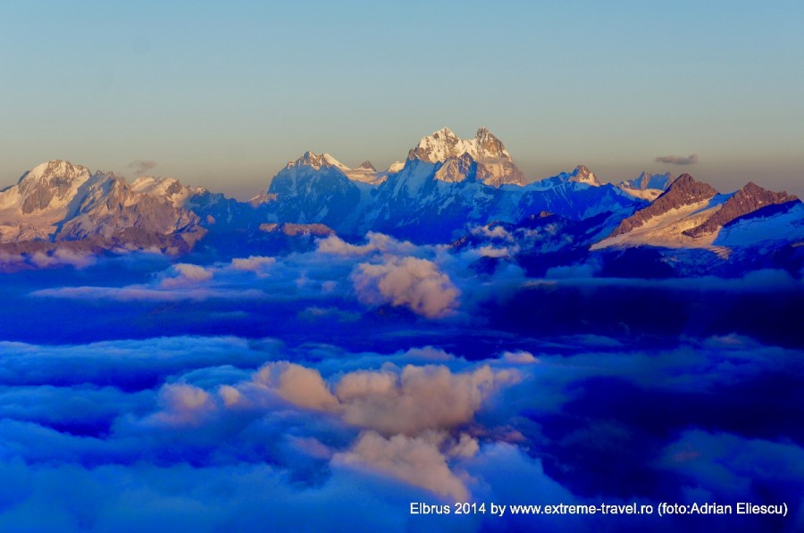 Aventura unui gălăţean pe vârful Elbrus, la peste 5.600 de metri