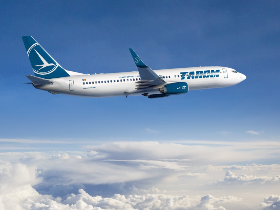 Tarom a transportat anul trecut 2,2 milioane de pasageri